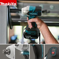 Makita DTW285 clé à chocs électrique sans brosse sans fil 320N.M couple 1/2 'clé outils électriques compatibles sans batterie 18V 4