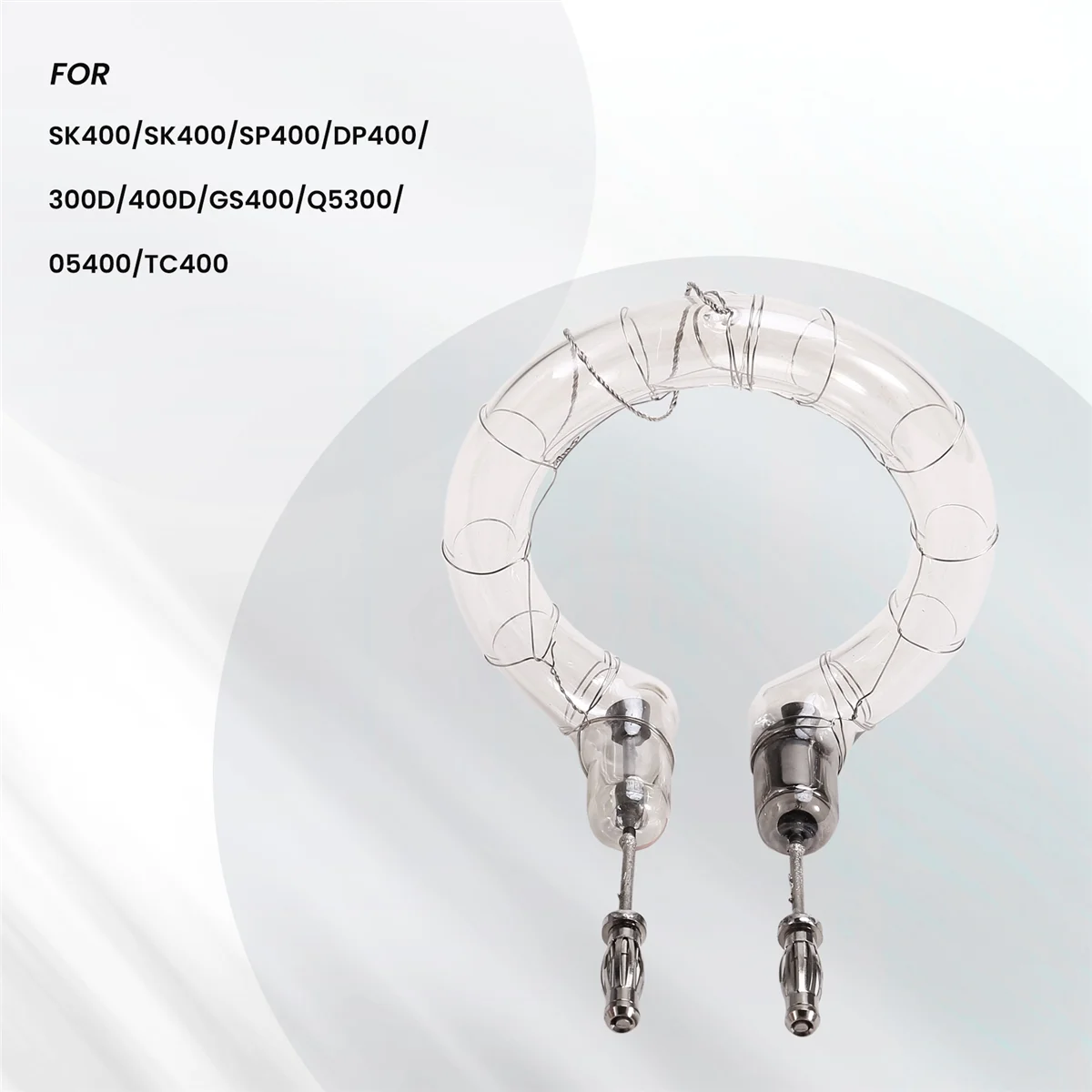 Godox SK400/SK400/SP400/DP400/300D/400D/GS400/Q5300/05400/TC400 플래시용  A73E-400Ws 전문 플래시 튜브-Freehip.co.kr