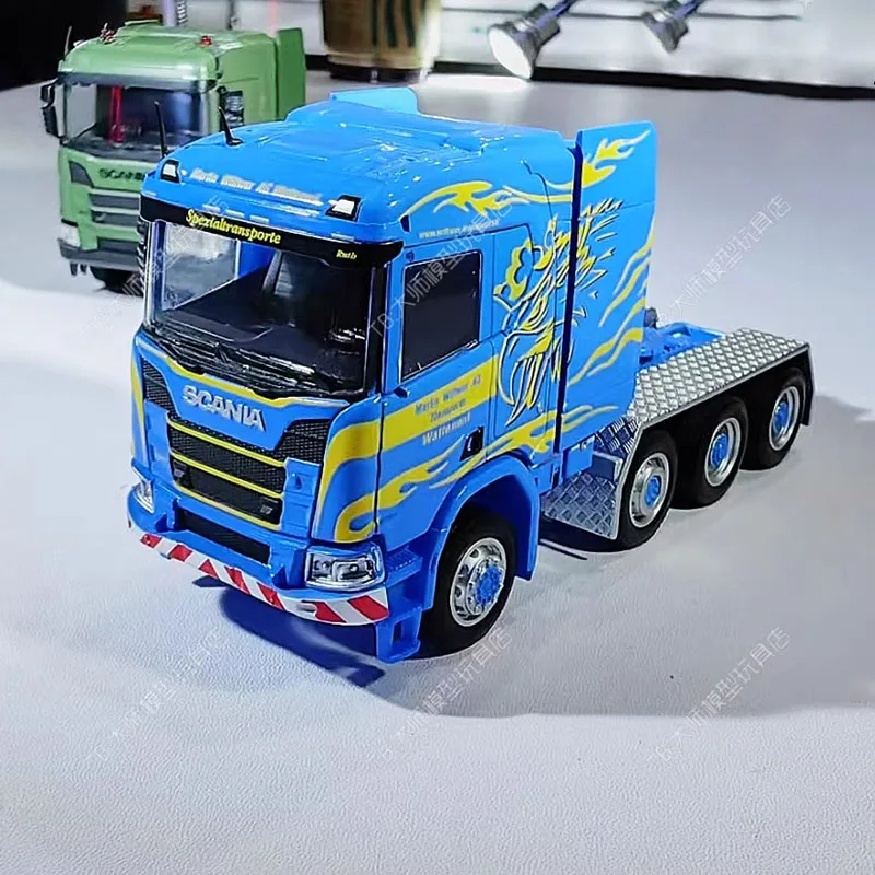 MASSDI Diecast 1:64 Scale Scania Truck Trailer Transport Vehicle