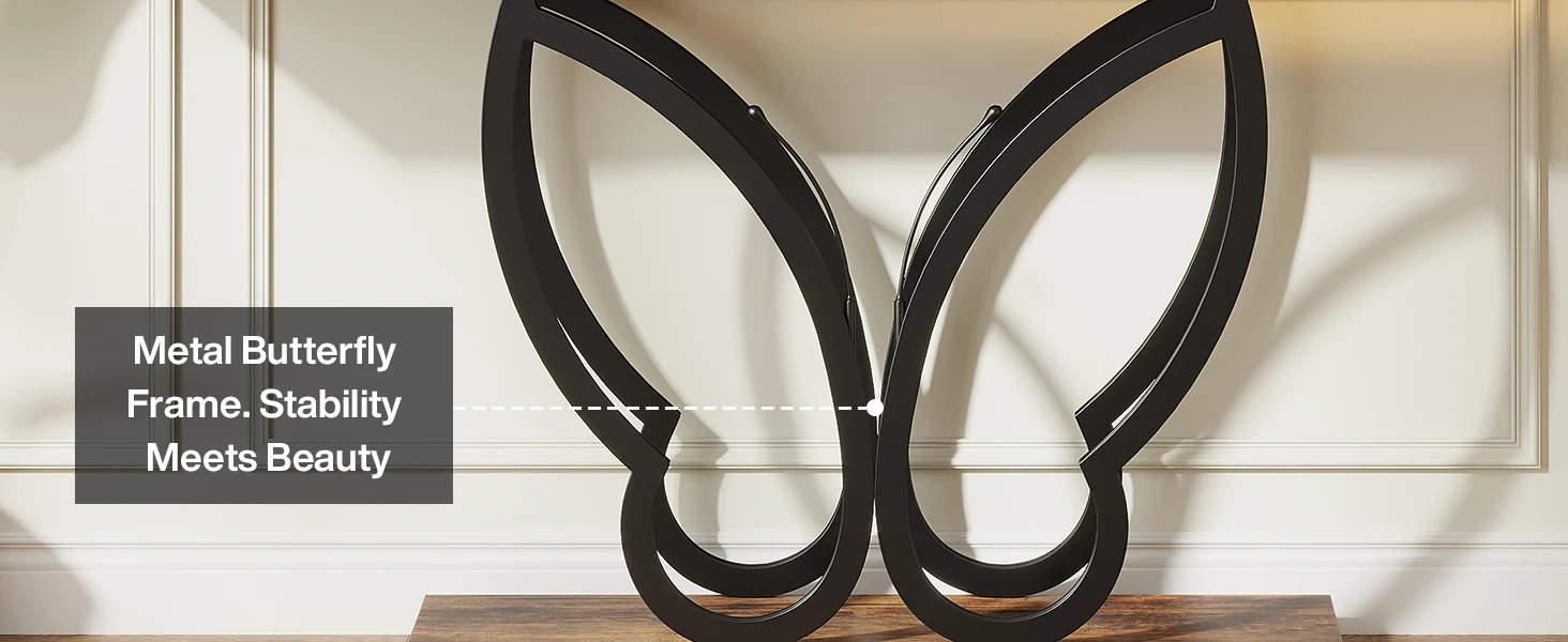 metal butterfly frame