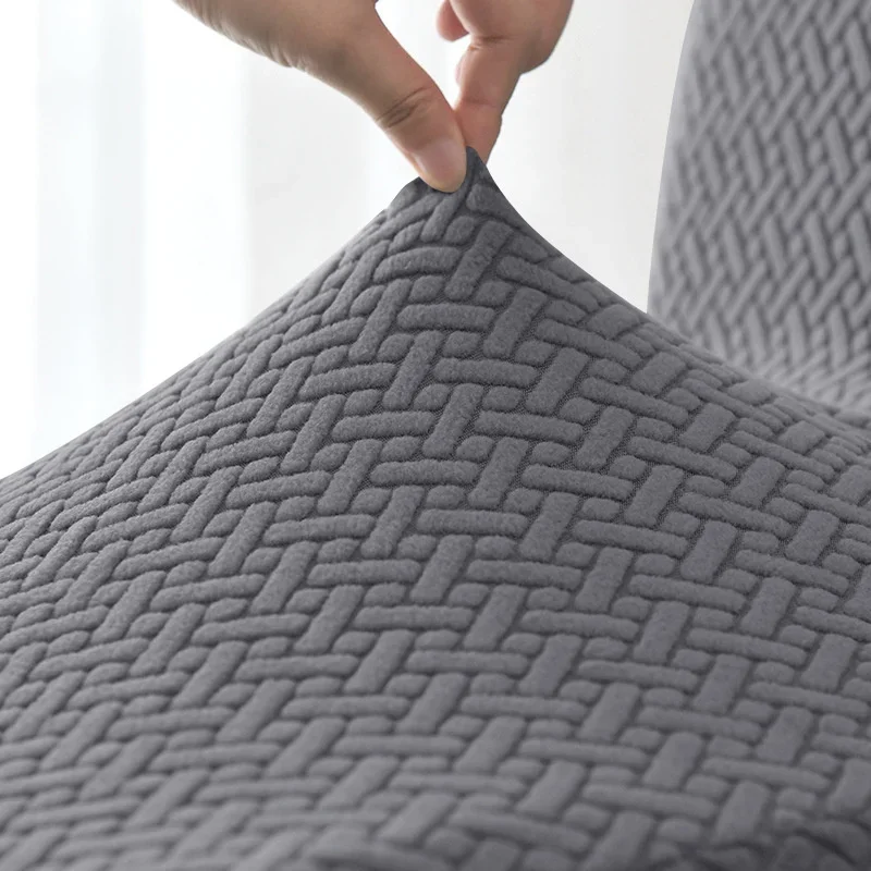 Jacquard Tub Chair Cover Elastic Club Sofa Covers Stretch Spandex Single Armchair Sofa Slipcovers for Living Room Bar Home Decor 6