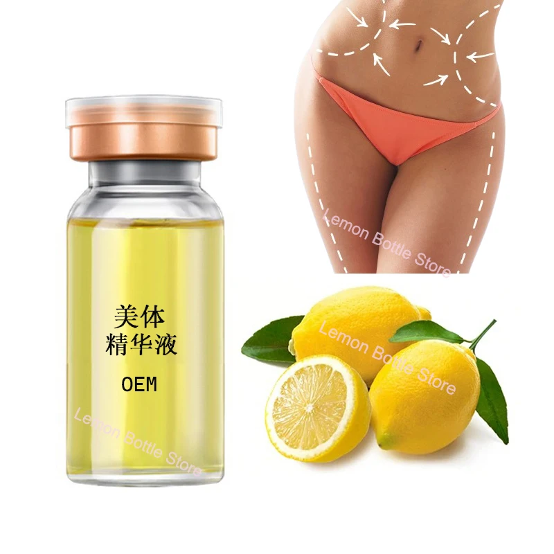 10ml Lemon Essence Ampoule Solution - promotes brightening and moisturizing skin, ideal for shaping and conditioning 2