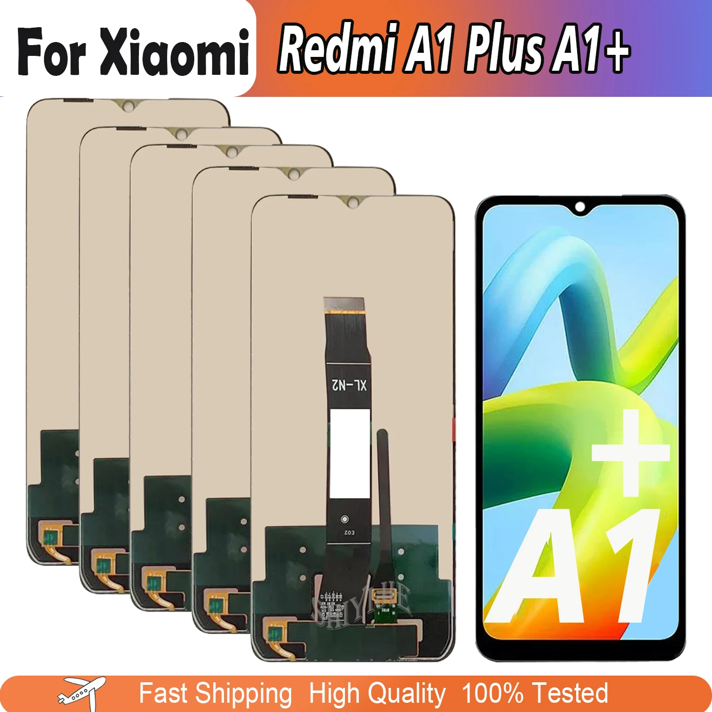 

3/5/10Pcs 6.52“Original For Xiaomi Redmi A1+ A1 Plus LCD Display Touch Screen For Redmi A1 220733SF 220733SI LCD Digitizer Assem