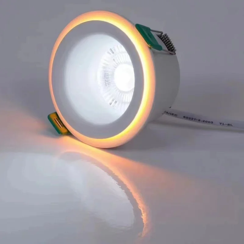 Description Picture 5 of itemLED 3 Colors Adjust light Downlight AC220V  Dimmable Ceiling Recessed Home Ambient Spotlight 7W 14W