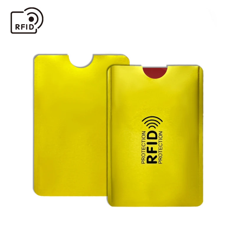 16Pcs 도난 방지 카드 커버 자기장 방지 보호 커버 RFID 카드 커버 자기장 방지 차폐 신호
