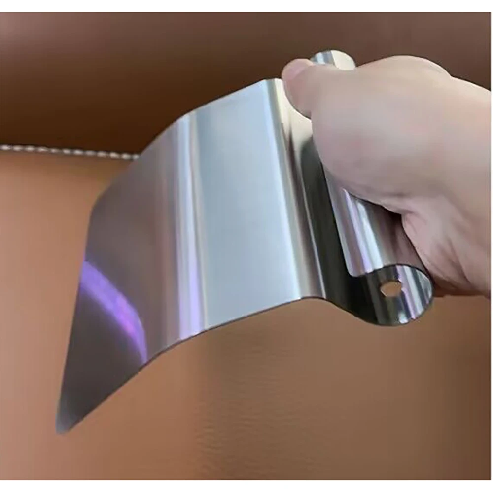 FOSHIO 갭 터킹 스퀴지 로더 틴팅 도구 PTFE 엣지 자동차 사이드 윈도우 보호 포일 비닐 필름 설치 핸들 스크레이퍼, 2 개