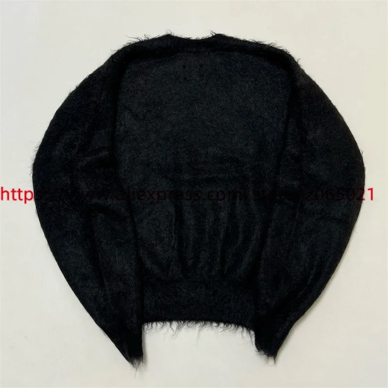 Mohair SAINT Sweater Men Women 1:1 Top Quality CREW NECK Knit Sweatshirts 3