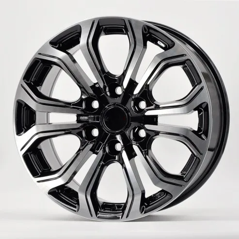 Popular design 18 inch 6*139.7 aftermarket car aluminum alloy wheel rim for wholesale,factory manufacturer car alloy wheels rims