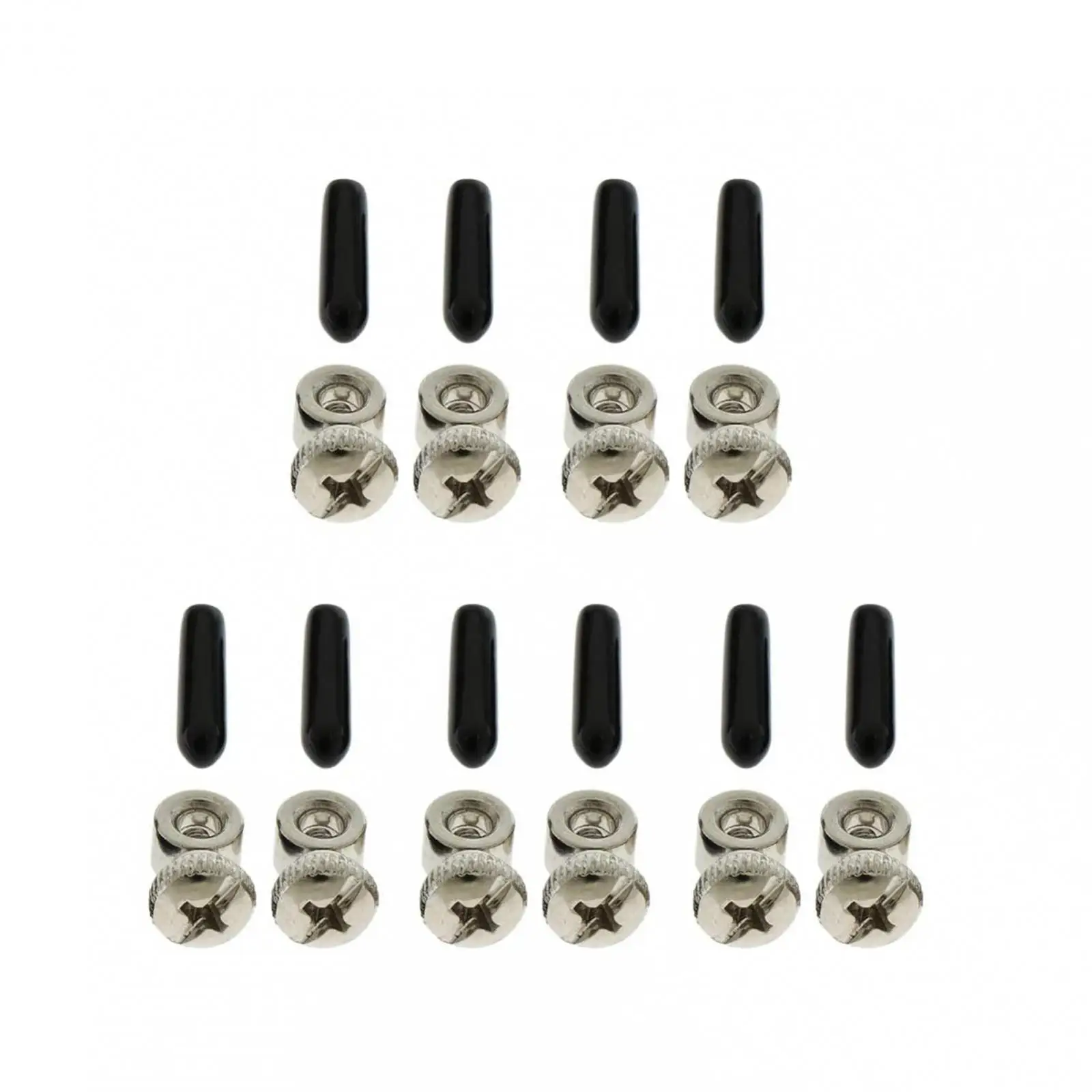 5 Sets Replacement Screws End Caps For Speed Cable Jump Skipping Ropes Cables Accessories