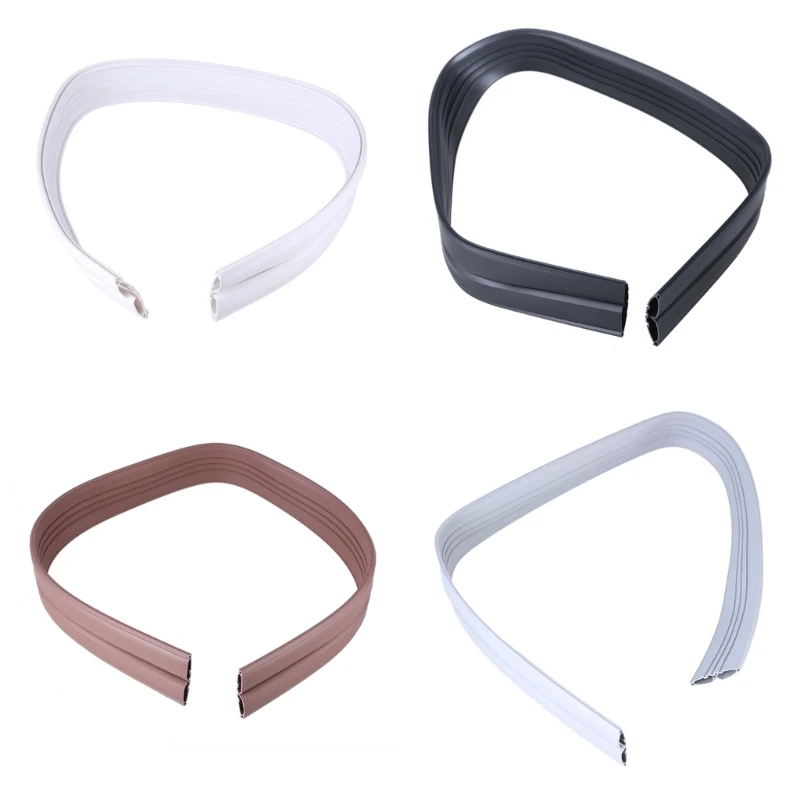 PVC Door gaps Seal Porable Door Seal Strips Weatherproof Strips for Interior Comfort Prevents Wind & Insect Intrusion Dropship