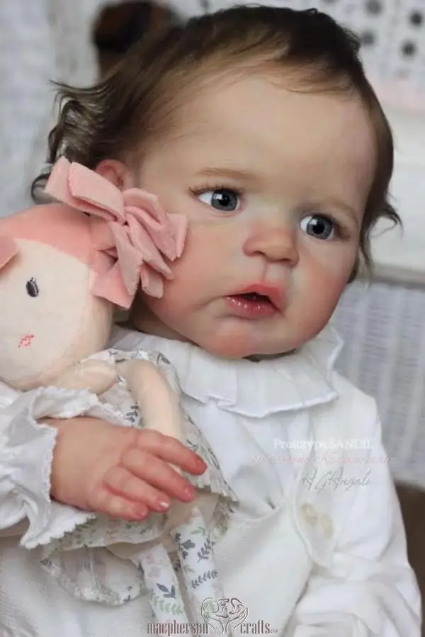 Fbbd 25inch Bebe Reborn Doll Kit Sandie Popular Rare Limited Sold Out