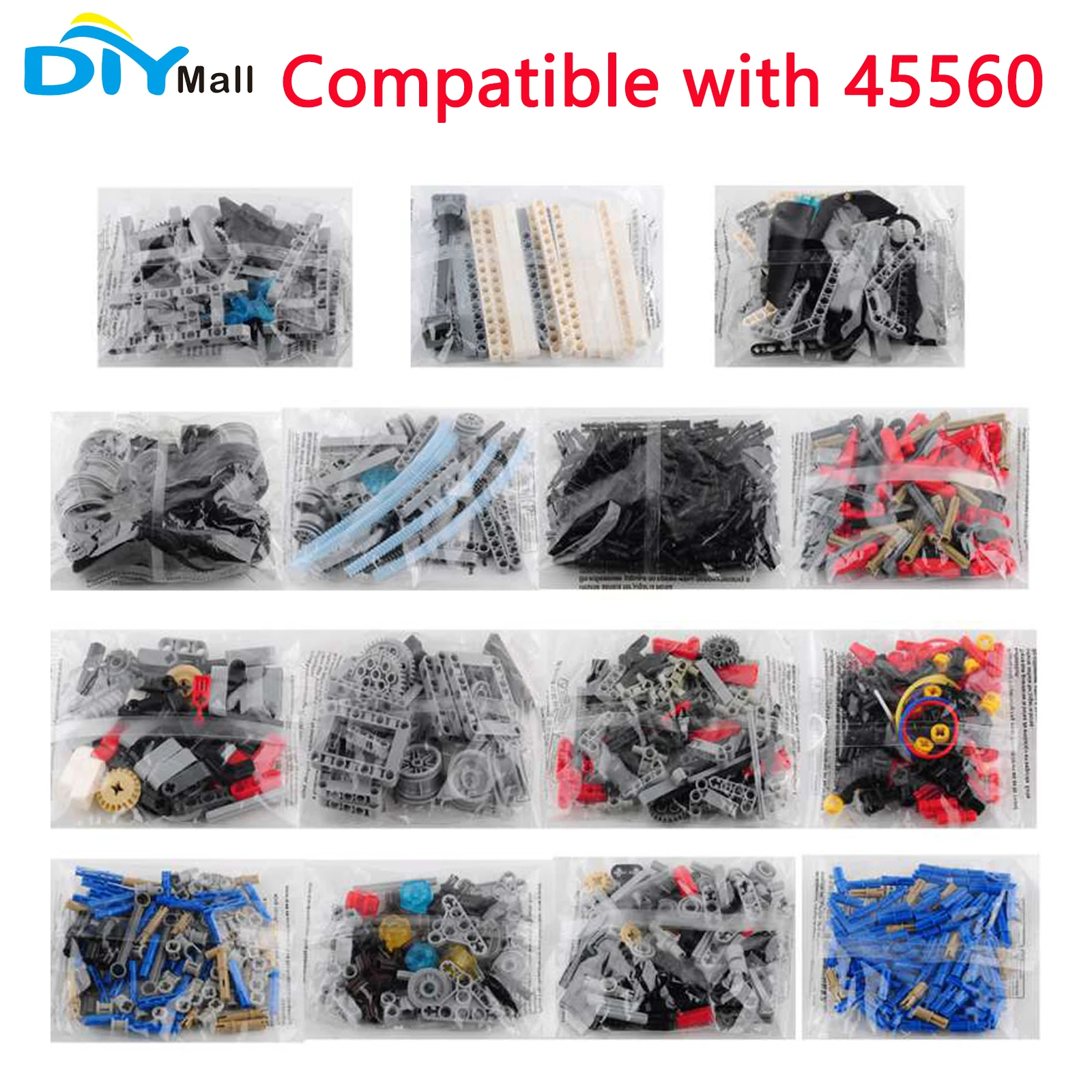 

Строительные блоки 853 шт., кубики MOC для Legoeds EV3 45560 mindstorm Core, набор «сделай сам», обучающая игрушка-робот