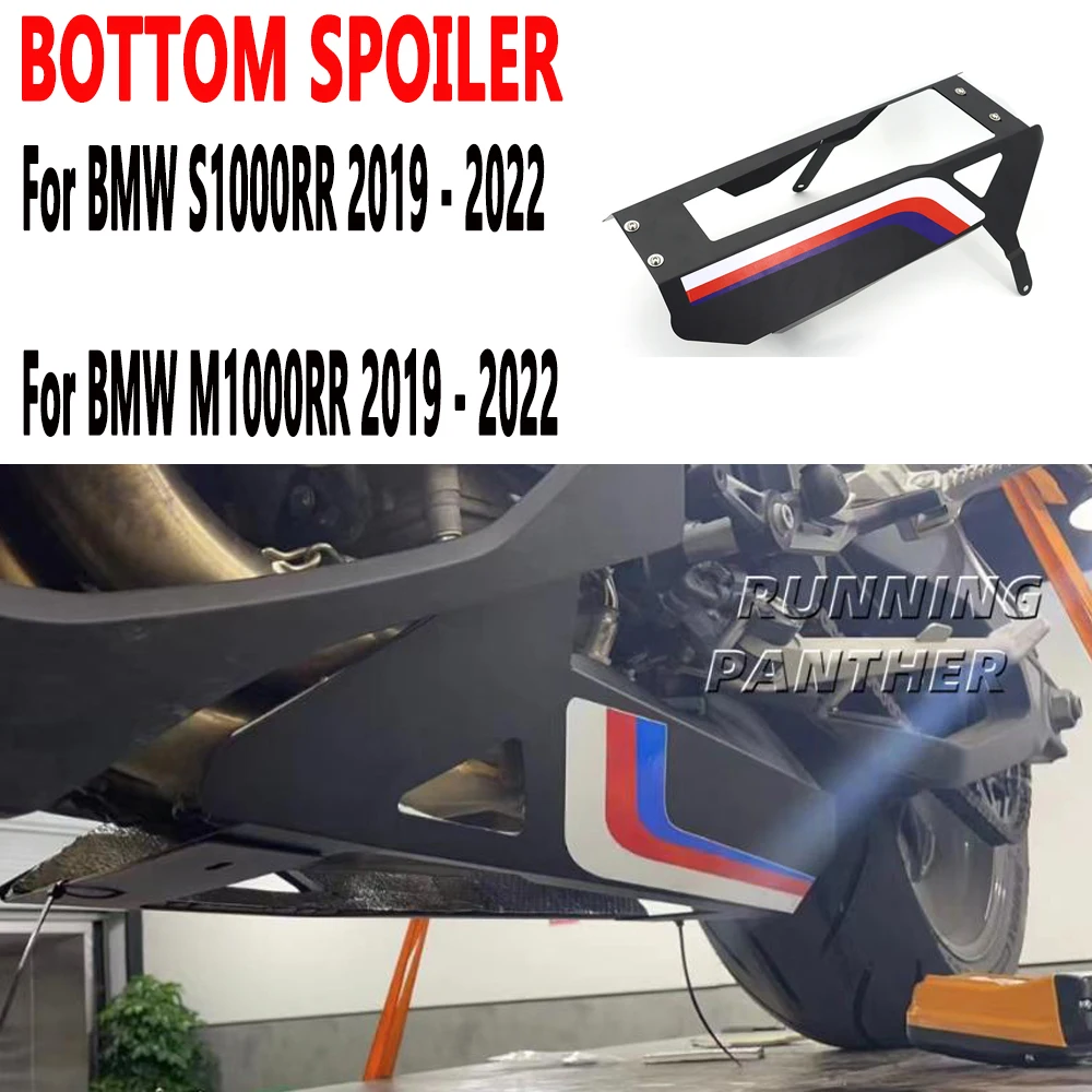 

New For BMW M1000RR S1000RR Belly Pan Engine Spoiler Lower Fairing Body Frame Panel Protector Bellypan S / M 1000RR 2019 - 2022