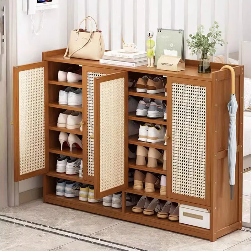 

Space Saving Adjustable Shoe Cabinets Waterproof Multilayer Entryway Door Shoe Cabinets Storage Luxury Organizador Prateleiras