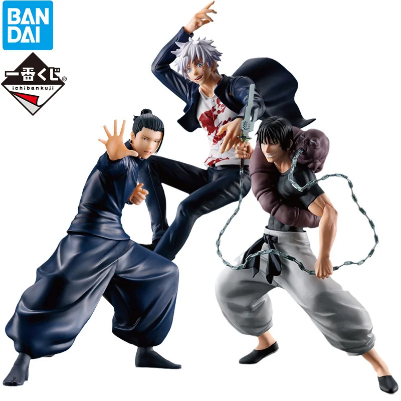 

Original Bandai Ichiban Kuji Jujutsu Kaisen Kaidama Tamaori 2 Fushiguro Toji Geto Suguru Figure Anime Action Model Toys Gift