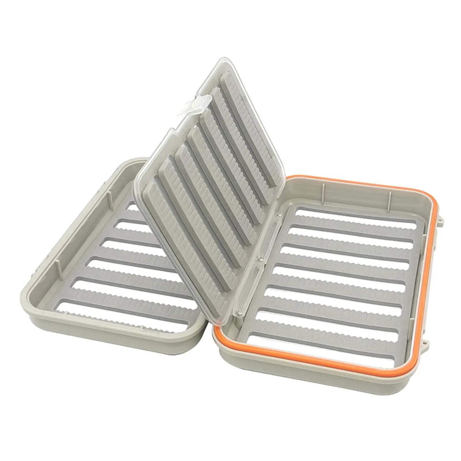 Fly Fishing Storage Case Container Fishing Tackle Box Foam Insert Jig Box