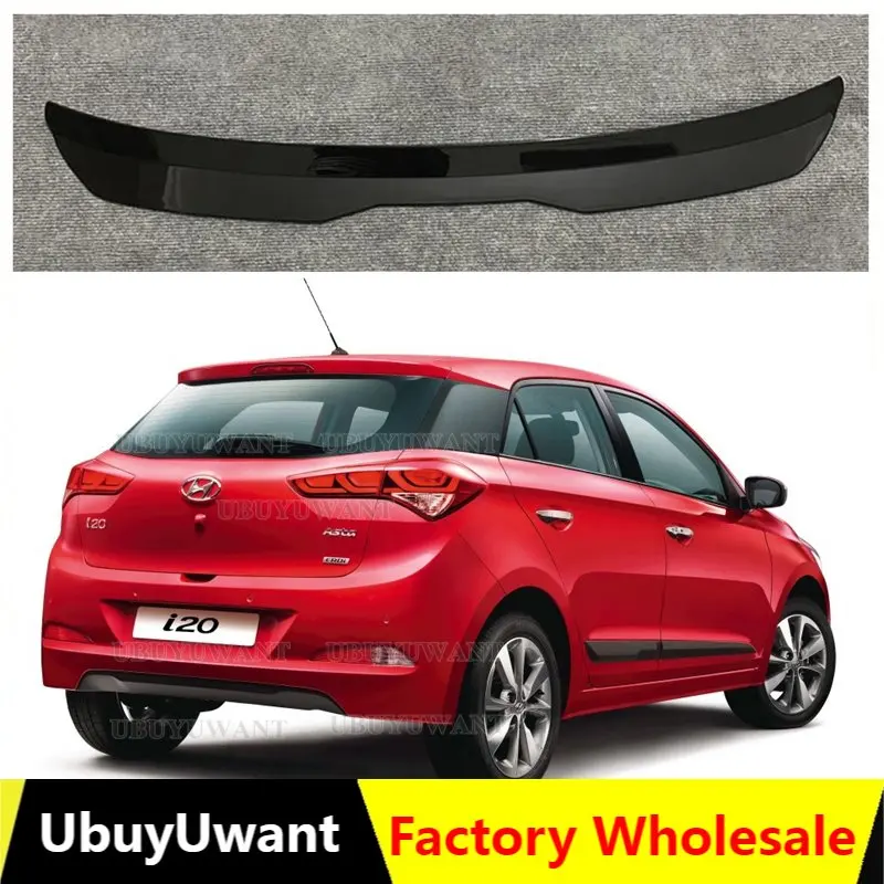

2008-2021 For Hyundai I30 I20 Roof Spoiler High Quality ABS Carbon LOOK ABS Material Car Rear Wing Spoiler Accessories Body Kit