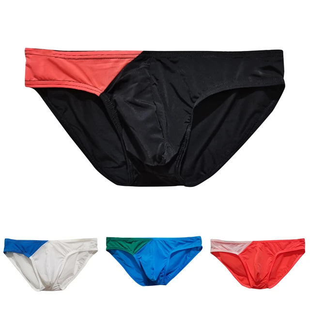 BRAVE PERSON Men's Low Rise Underwear Sexy, Soft and Comfortable Cotton  Bikini Briefs for Work, Leisure and Sports(Pack of 3) : :  Clothing