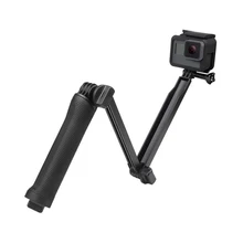 

3 Way Grip Waterproof Monopod Selfie Stick Tripod Stand for GoPro Hero 10 9 8 7 6 5 4 Yi SJCAM EKEN DJI OSMO Go Pro Accessories