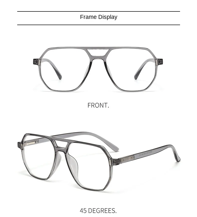 Neue Magnetische Clip-On Sonnenbrille mit Polarisierten Nachtsichtgläsern, Fahrerbrille mit Getönten Gläsern und Transparentem Grauen Rahmen – Detail 15