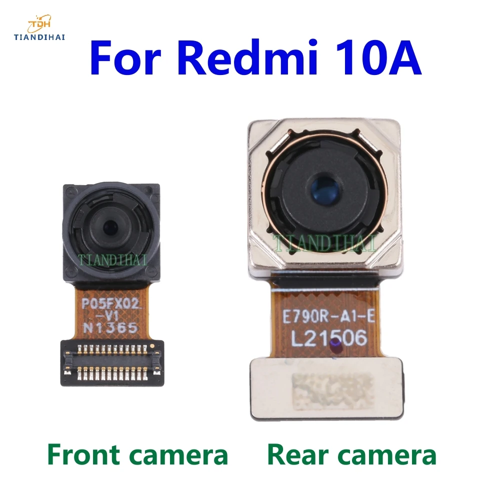 

Original Rear Front Camera Flex Cable For Xiaomi Redmi 10A Frontal Facing Selfie Back Main Big Wide Camera Repair Spare Parts