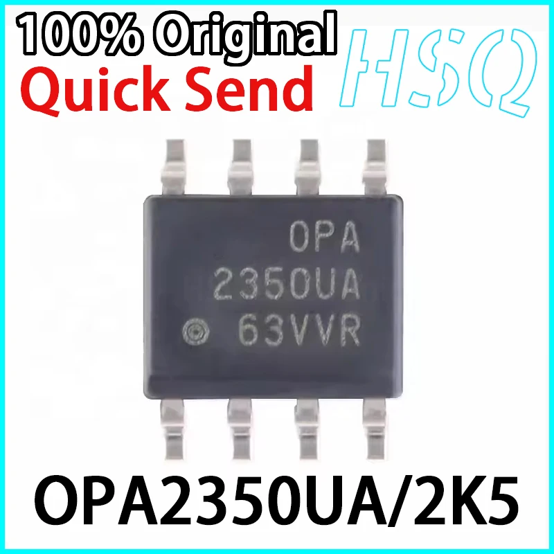 

1PCS Original OPA2350UA/2K5 OPA2350UA SOIC-8 Rail To Rail Operational Amplifier IC Chip in Stock