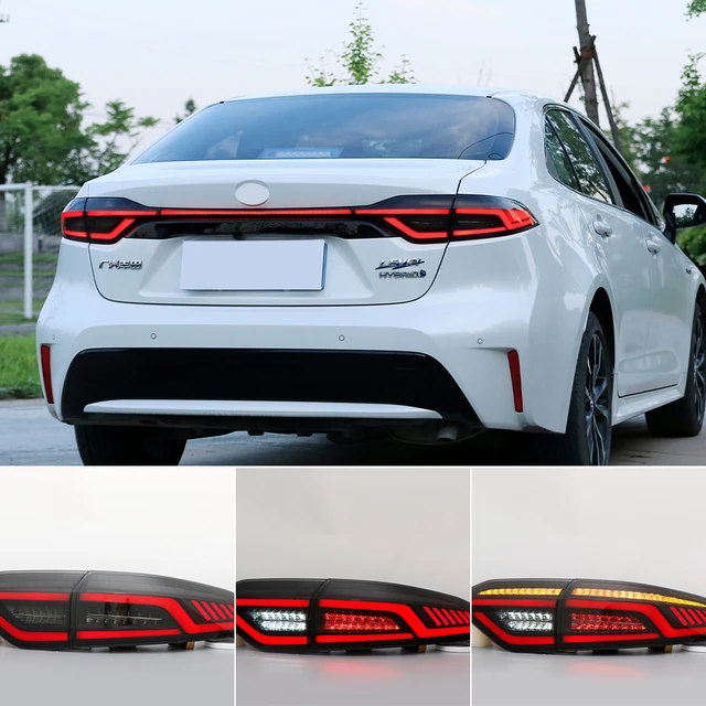 USテールライト Toyota Co olla 2020テールライトTaillightsリアランプペアセット fit TOYOTA COROLLA  2020 TAIL LIGHTS TAILLIGHTS REAR LAMPS PAIR SET
