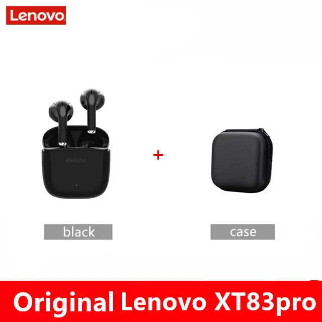 Lenovo XT83 Pro Wireless Bluetooth 5.1 Headphones LED Display Bluetooth Earphones with Dual Mics Touch Control Headsets Earbuds 