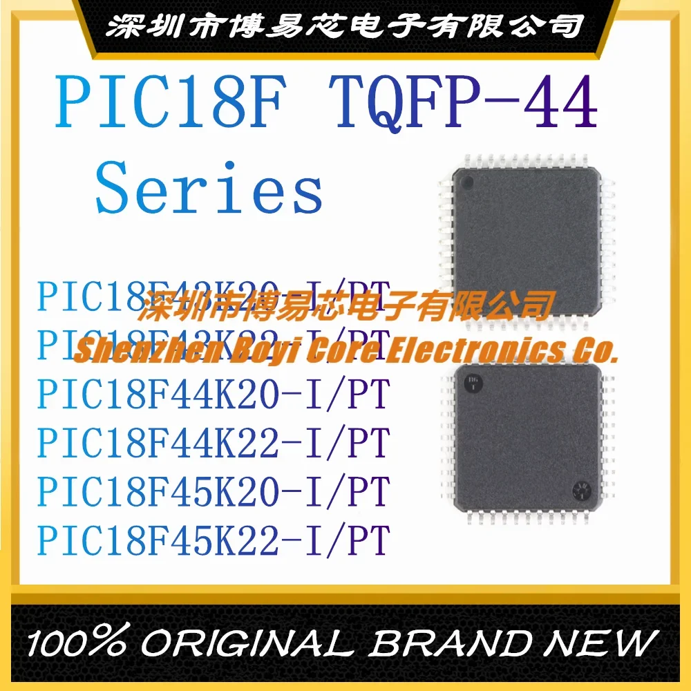 PIC18F43K20 PIC18F43K22 PIC18F44K20 PIC18F44K22 PIC18F45K20 PIC18F45K22 I/PT TQFP-44 Microcontroller IC Chip (MCU/MPU/SOC)