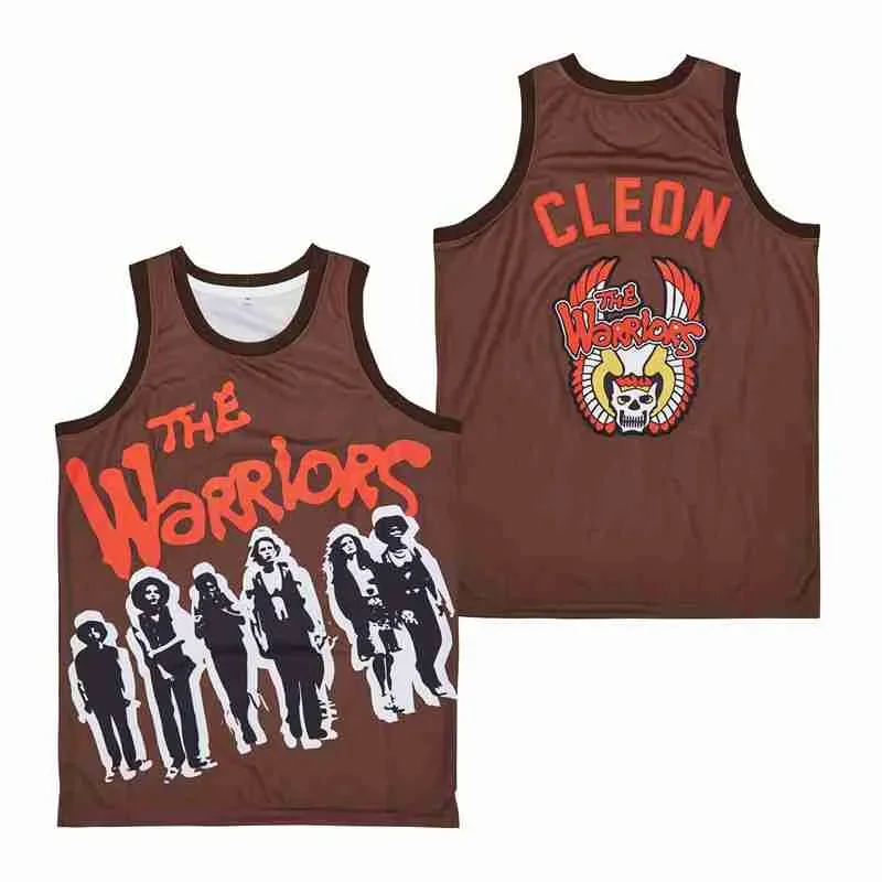 Men Basketball Jerseys THE WARRIORS CONEY Jersey Sewing Embroidery High-Quality Outdoor Sports Black Brown NEW