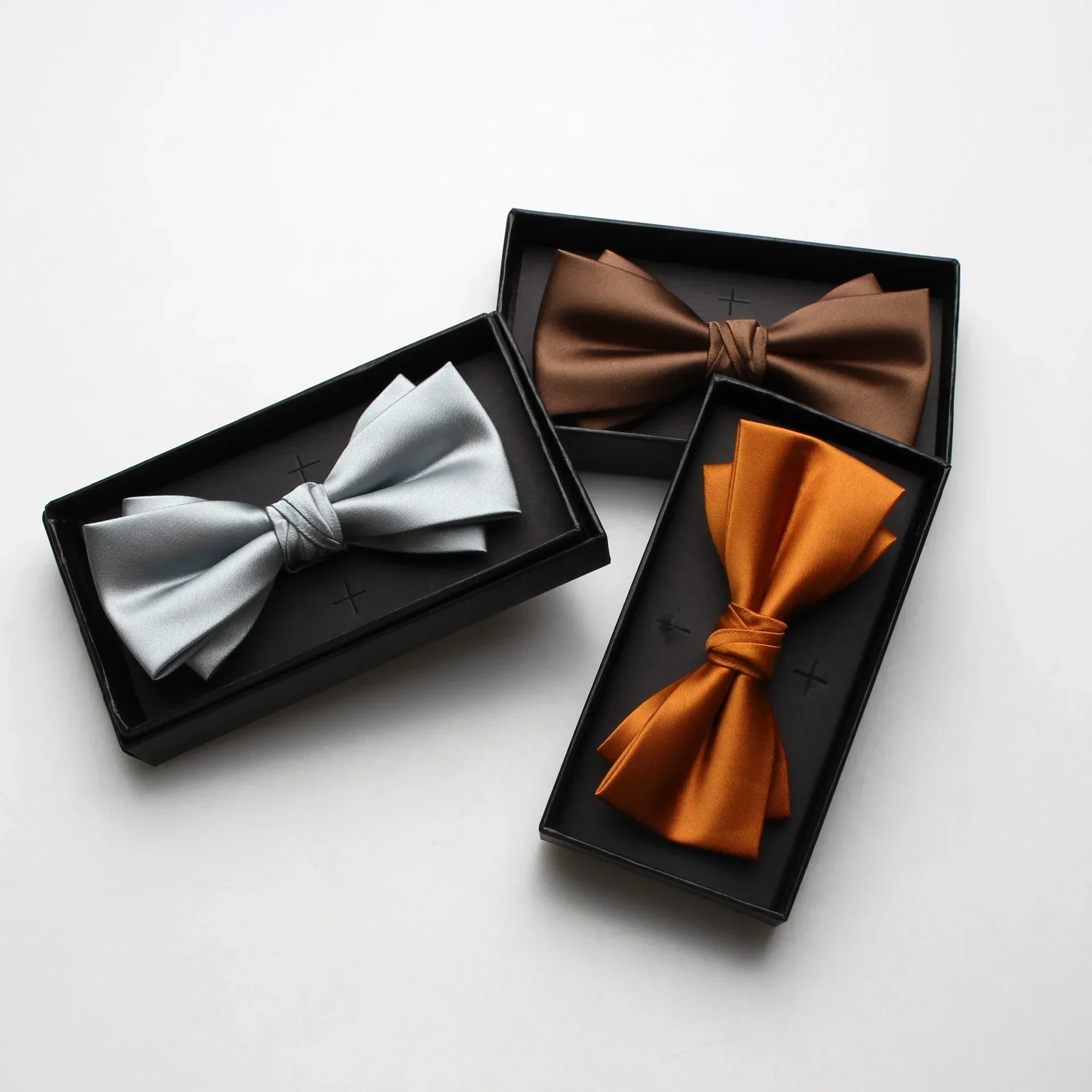Reusable blue red wool Women children velvet boy girl men flexible green color bow tie black accessories