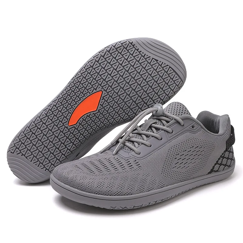 Acquista Scarpe unisex a piedi nudi Scarpe da uomo con punta larga Scarpe da trekking traspiranti Scarpe da ginnastica da passeggio Scarpe da ginnastica da corsa a caduta zero Calzature minimaliste in