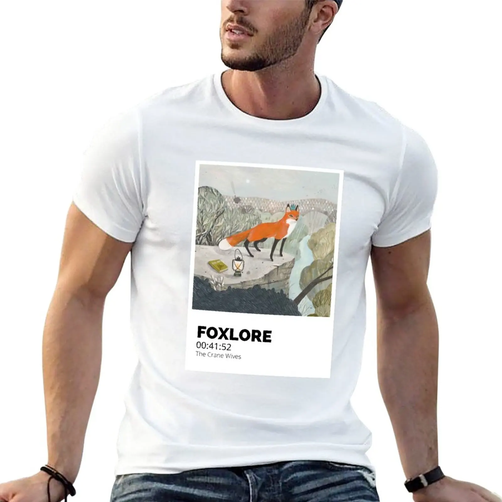 New Foxlore Album Pantone Swatch T-Shirt Grafica T-Shirt T-Shirt Ad Asciugatura Rapida Per Uomo