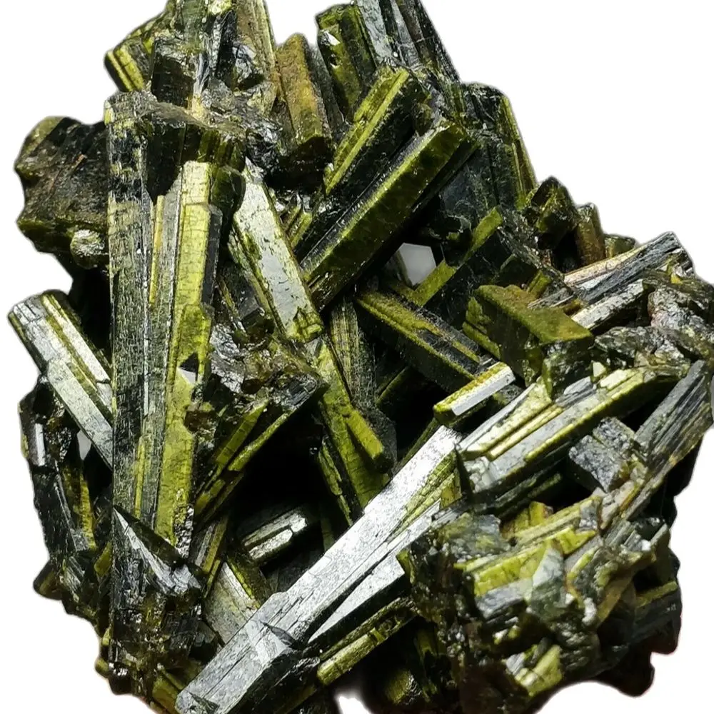 Natural Green Tourmaline Quartz Crystal Cluster Mineral Energy Gem Gift Room Decoration Home Furnishings 4
