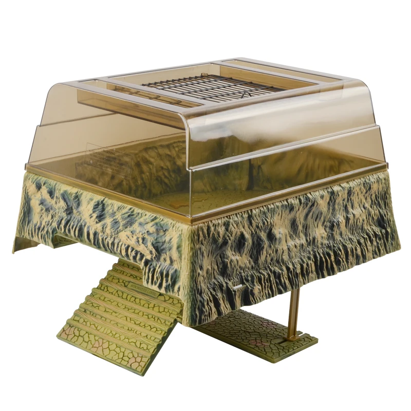 

Turtle Platform Basking Platform Decor Reptile Frog Pier Basking Platform Ramp Ladder Tank with Ramp Ladder for Aquariums Tank