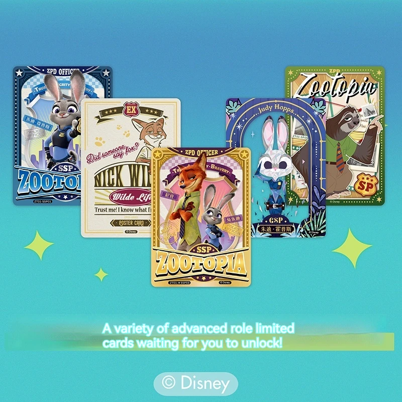 

Карточка из сериала Disney для коллекционирования «crazy Animal City», коллекционная карточка для коллекционирования, карточка для фотографий, подарки