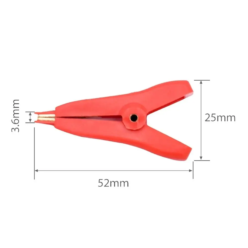 Metal Test Clips Electrical Flat Crocodile Clip LCR Kelvin Alligator Clamp Copper Brass alligator clips,electric test clamp,electrical clamp,test clip