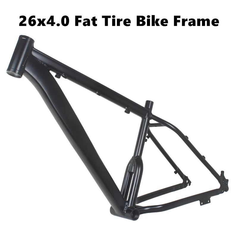 Bicycle Frame Parts 26 Inch Aluminum Alloy 26x4.0 Wide Tire Fat Bike ATV Off-road Frameset 17-Inch