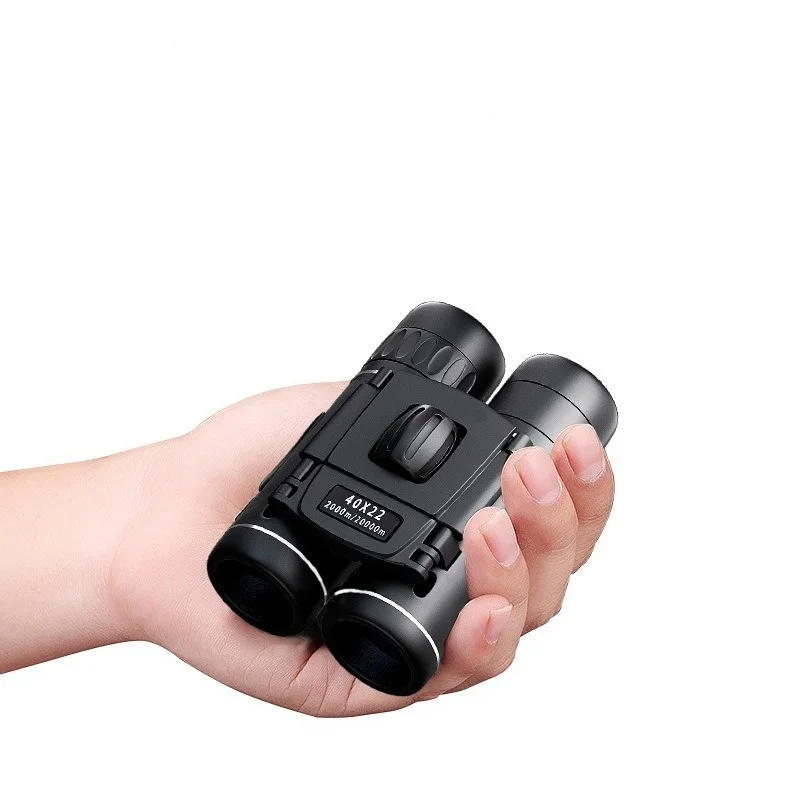 Mini 10*9*3cm 40x22 Binoculars HD Moblie Phone Night Telescope Waterproof Telescopes Camping & Hiking 2
