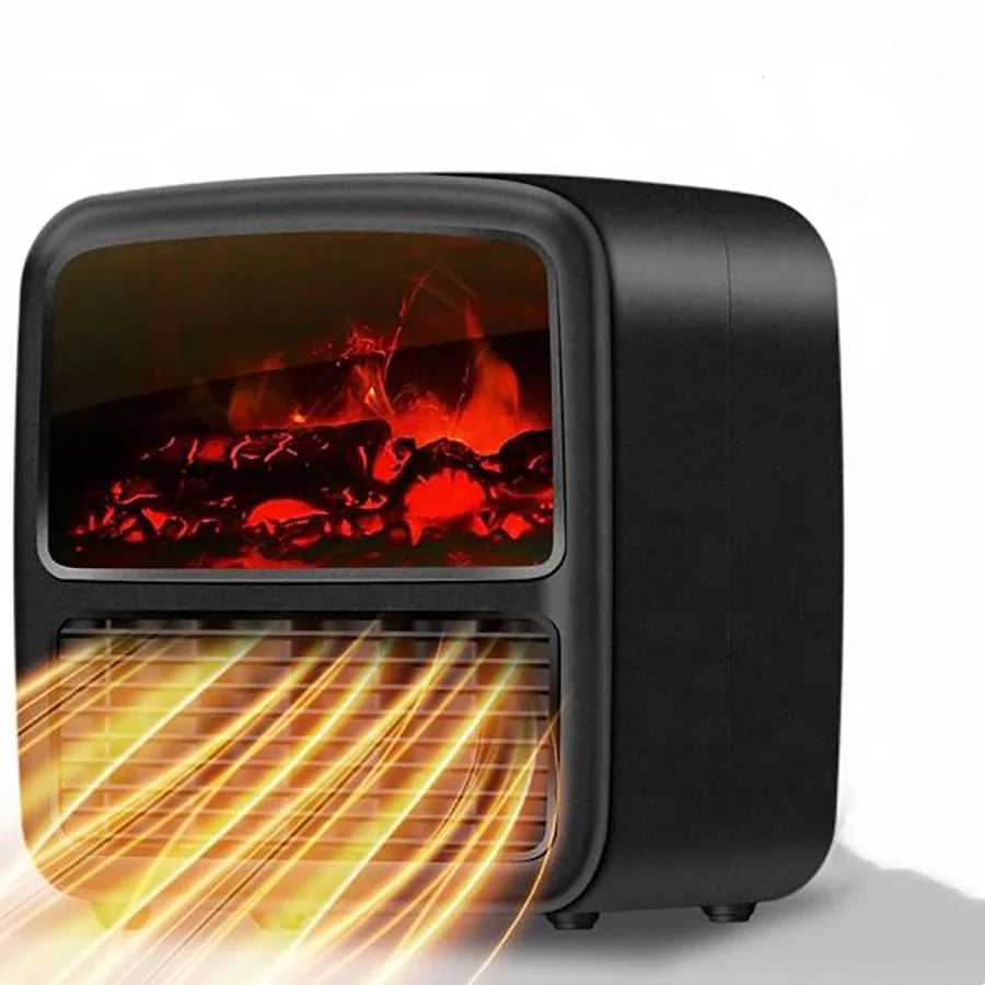 1500W/1000W Quiet PTC Ceramic Portable Heater for Office Small Electric  Fireplace Heater Fan Space Heater for Indoor Use - AliExpress