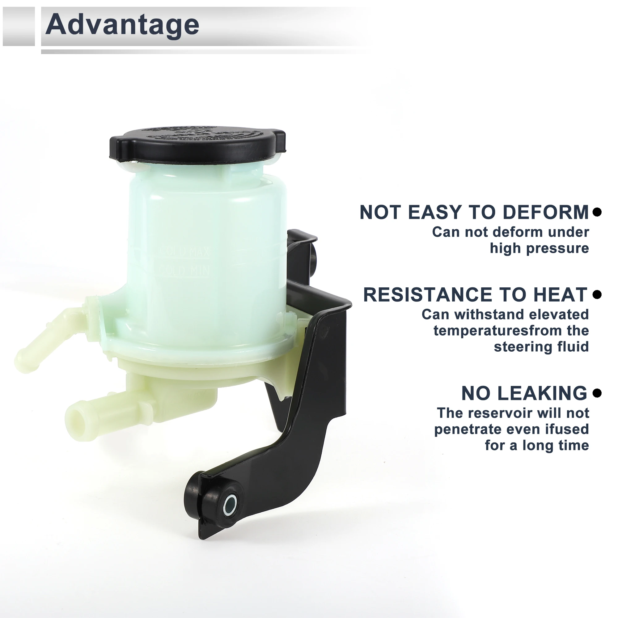 UXCELL Power Steering Reservoir for Toyota Highlander 2001 2002 2003 2004 2005 2006 2007 2008 No.4436048030 1 Pc