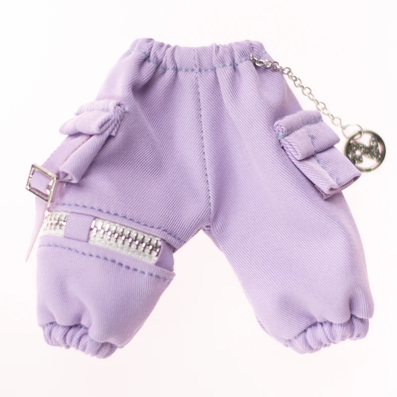 Ob11 Cool Chain Cargo Trousers Overalls Pant Doll Accessories For Nendoroids, Penny, Ymy, Molly,Gsc,Obitsu 11,Body9 Doll 6