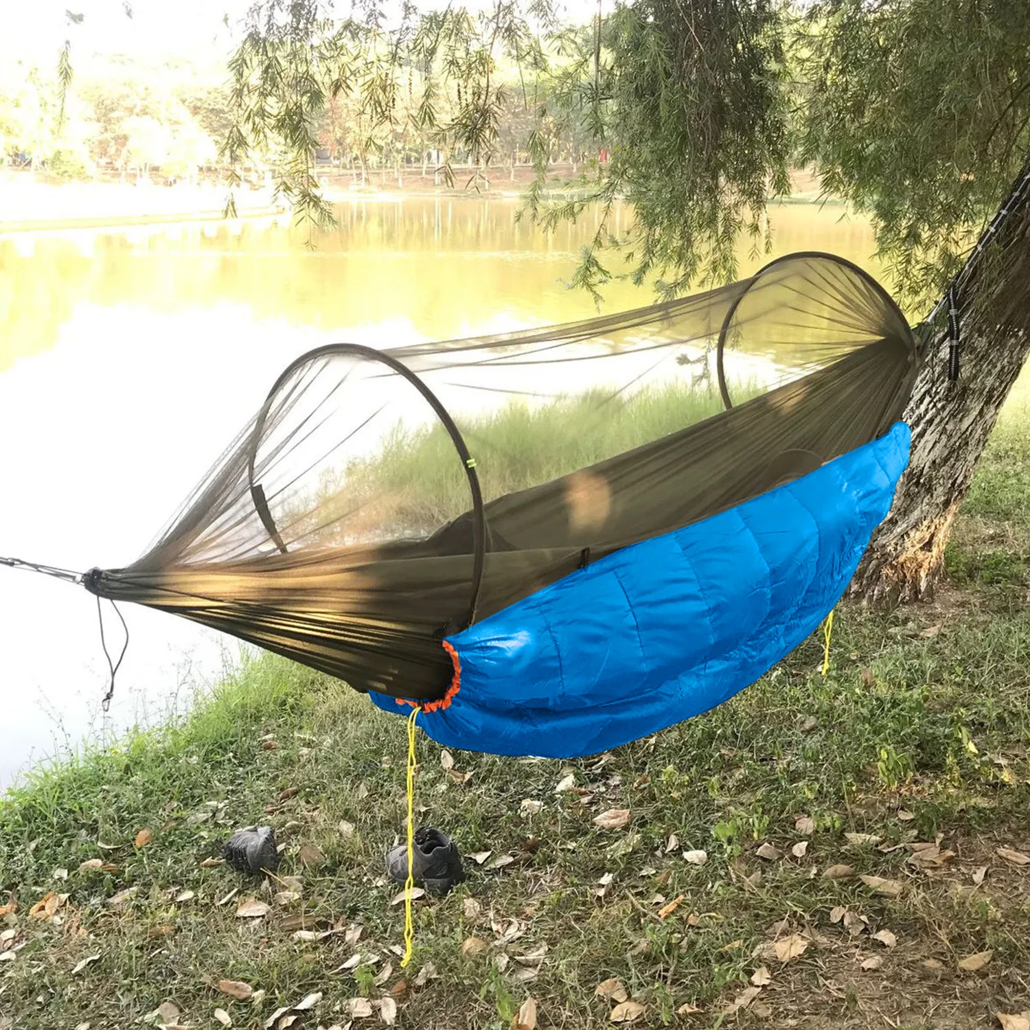 TravelerOutdoorCampingHammockSleepingBagAdultWarmthQuilt