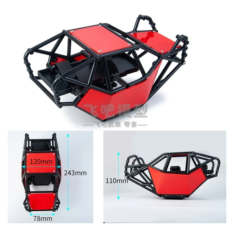 オフロード車用ナイロンピッグケージ,パイプフレーム,変更用