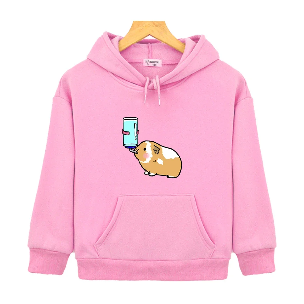 

Kids Kawaii Guinea Pig Hoodies for Teen Girls Sweatshirt Fashion Autumn Winter Long Sleeve Toddler Boy Clothes Childrens Costume