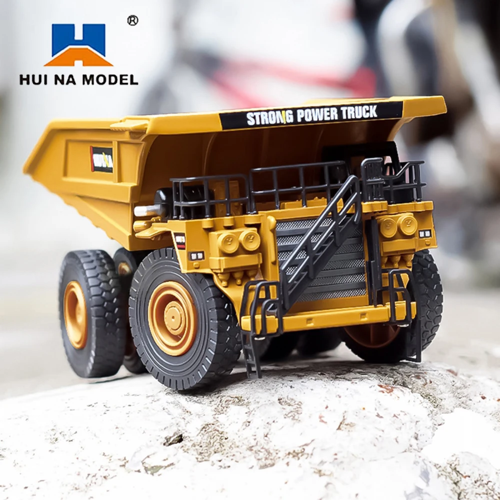 HUINA 1:40 1:50 1:60 Diecast Dump Truck Car Model Alloy Simulation