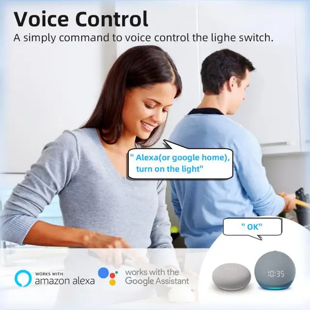ZigBee Tuya WIFI Smart Switch Module 1/2/3/4 Gang 2 Way Control Switch Support Alexa Google Home Alice Smart Life Voice Control 4