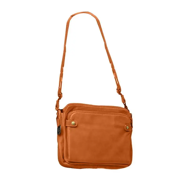 

3 Layers Casual Handbag Genuine Leather Shoulder Bags For Women Luxury Ladies Bucket Crossbody Bag Designer Female Tote Bag