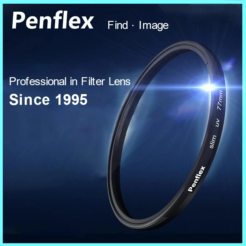 GREEN.L Penflex UV Filter Universal Lens Protector for Canon Nikon Sony Camera 37 40.5 43 46 49 52 55 58 62 67 72 77 82mm 2