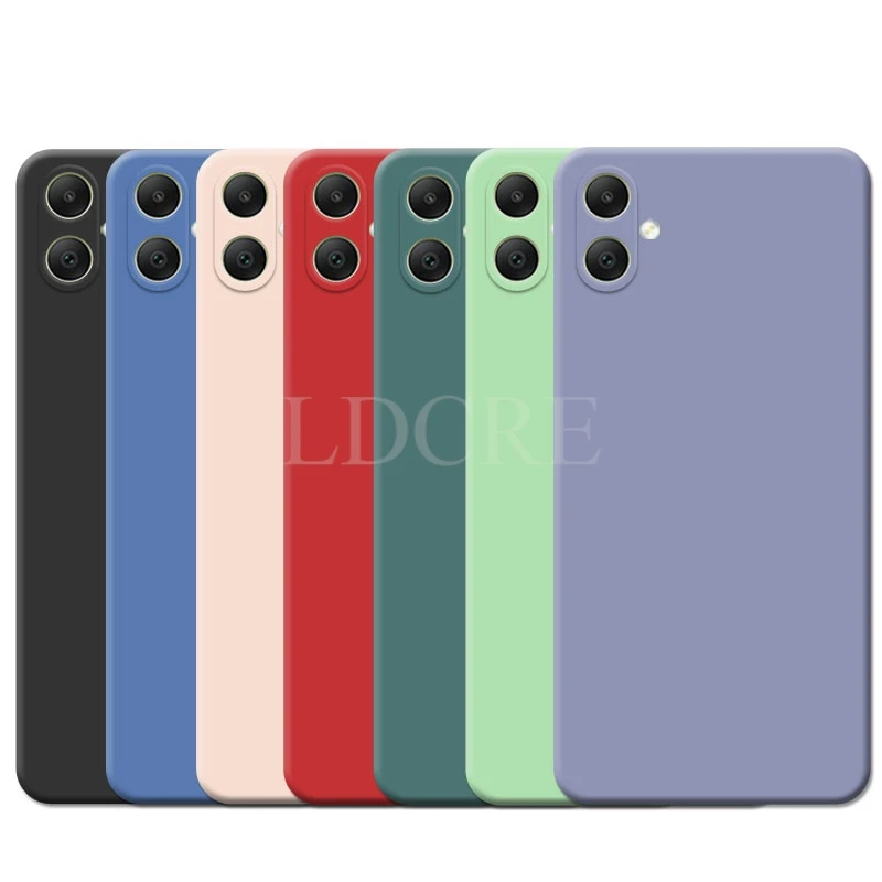 Liquid Silicone Protective Phone Case – Premium TPU Rubber Cover for Samsung Galaxy A Series